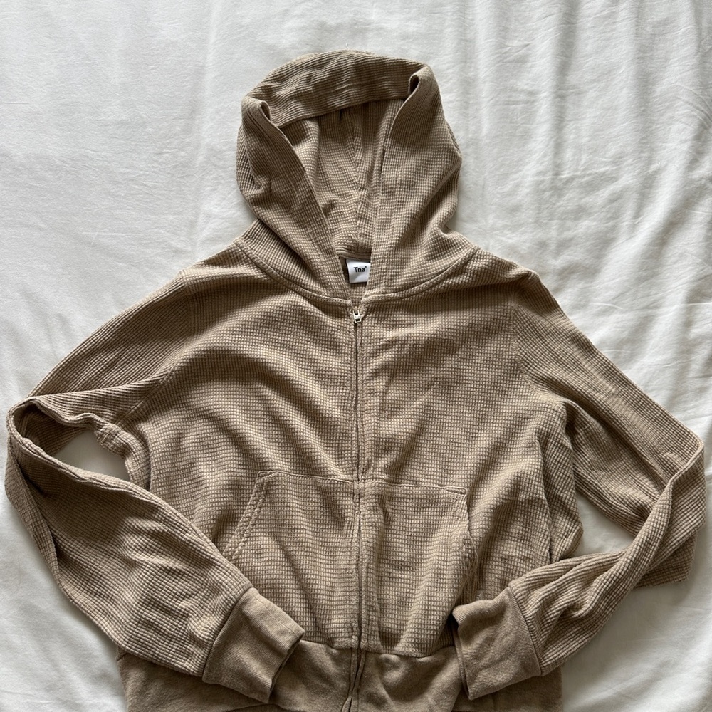 TNA Tan Hooded Jacket